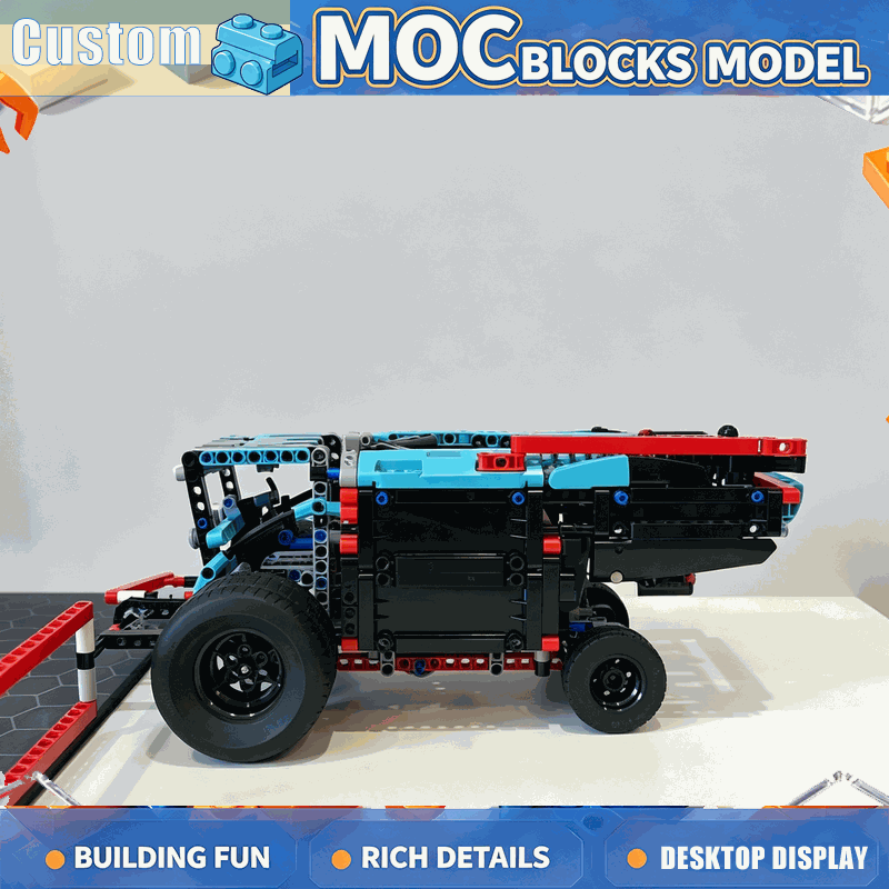 Agriculture Farming Education - 556PCS MOC Landbouwmaaidorser Landbouwtractor Voertuigmodel Bouwstenen