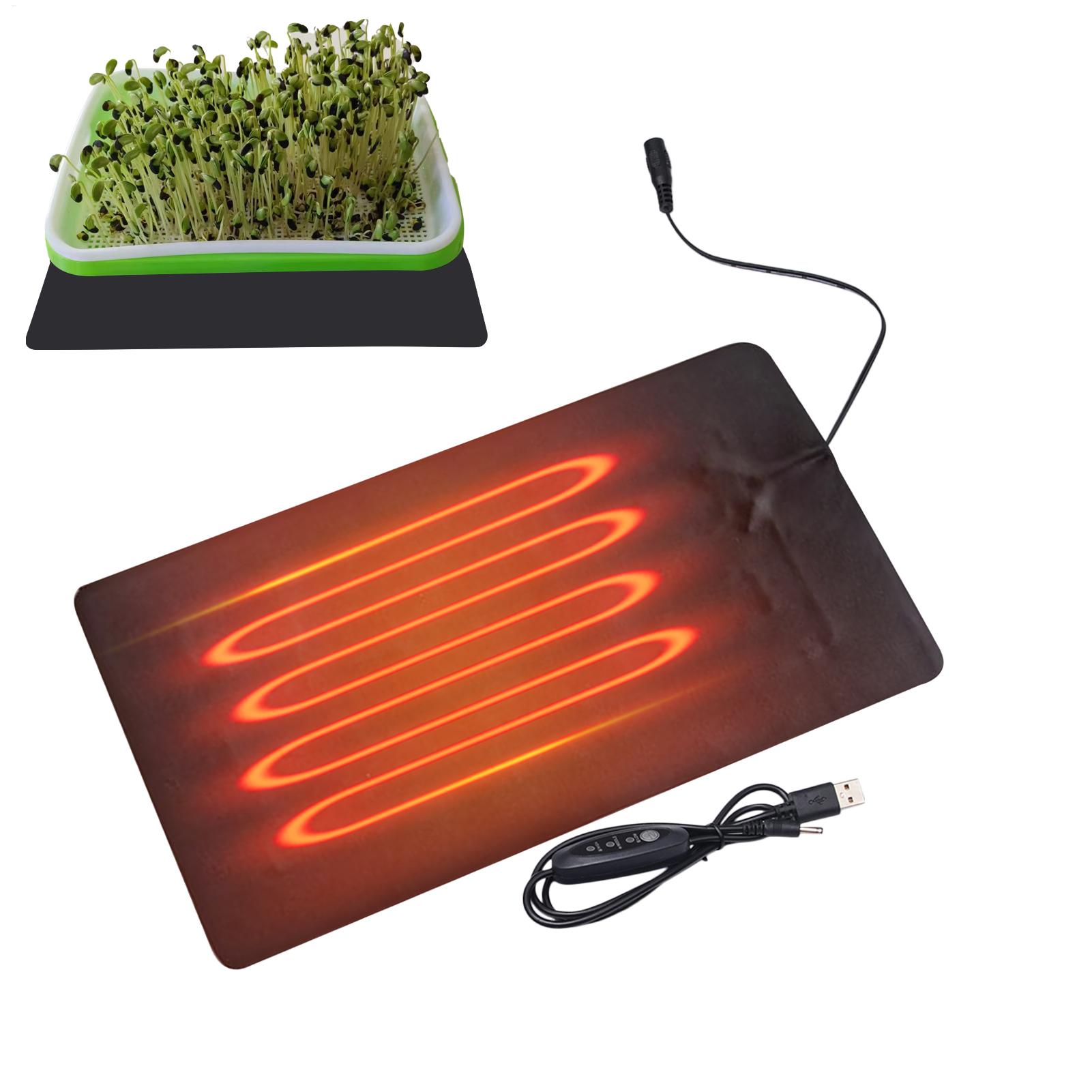 Seedling Heat Mat - Zaailing Warmte Mat 5V 2A 8.5W